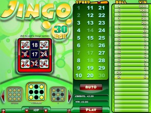 Jingo Bingo 30